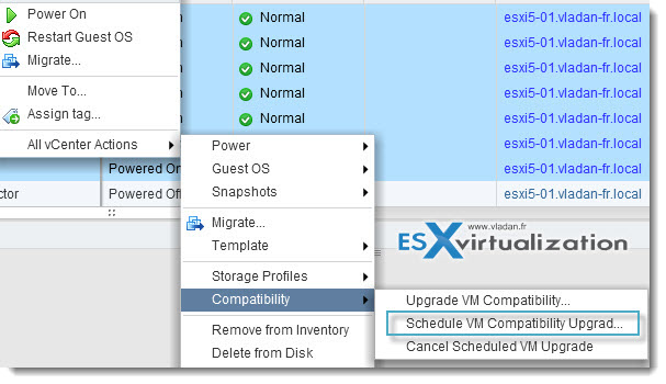 VMware vSphere 5.1 - scheduled upgrade of VMware Tools