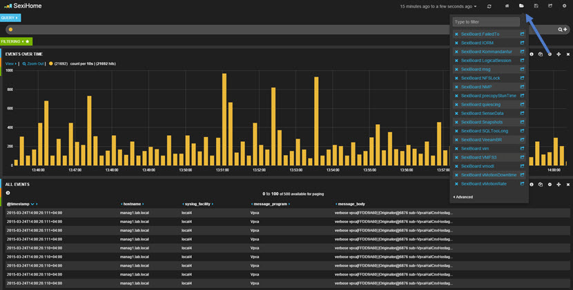 Sexilog Dashboards