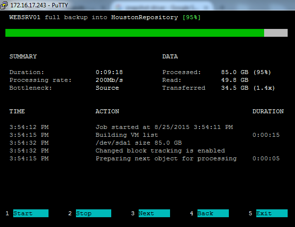 Veeam Endpoint Backup for Linux