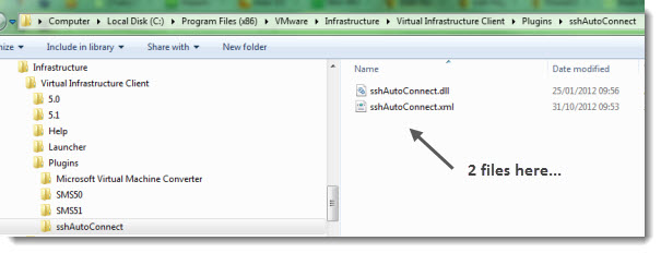 SSH AutoConnect - Free Plugin for connection to the ESXi hosts from withing vSphere Client