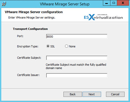 VCP6-DTM Objective 5.1 – Install and Configure VMware Mirage Components 