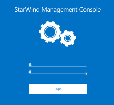 Starwind Web Based Console