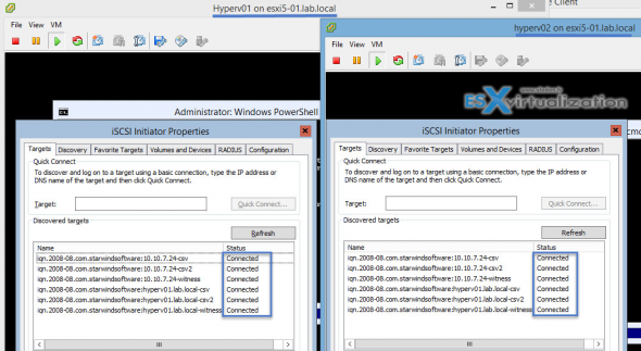 How to setup free Starwind with Free Hyper-V