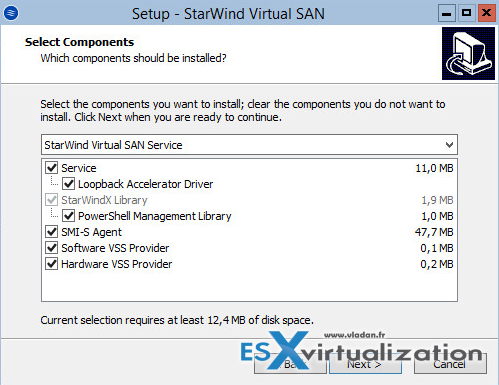 Starwind Virtual SAN Installation