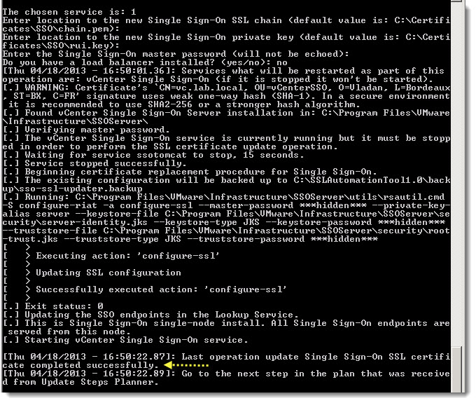 VMware Certificate Automation Tool How to use Page 2 of 2 ESX VMware Certificate Automation Tool How to use Page 2 of 2 ESX