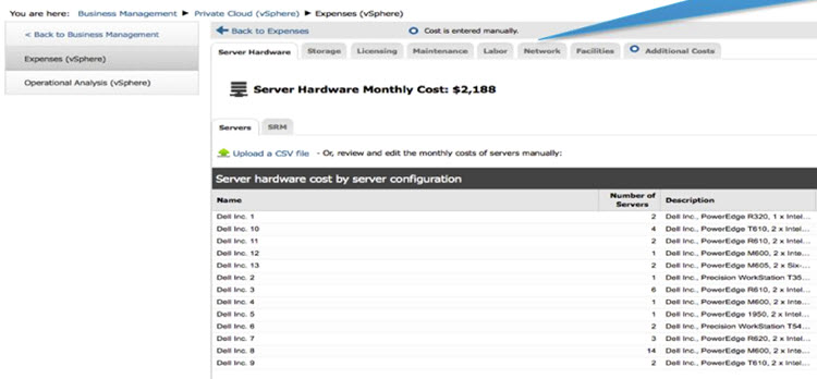 vRealize Business 7.0