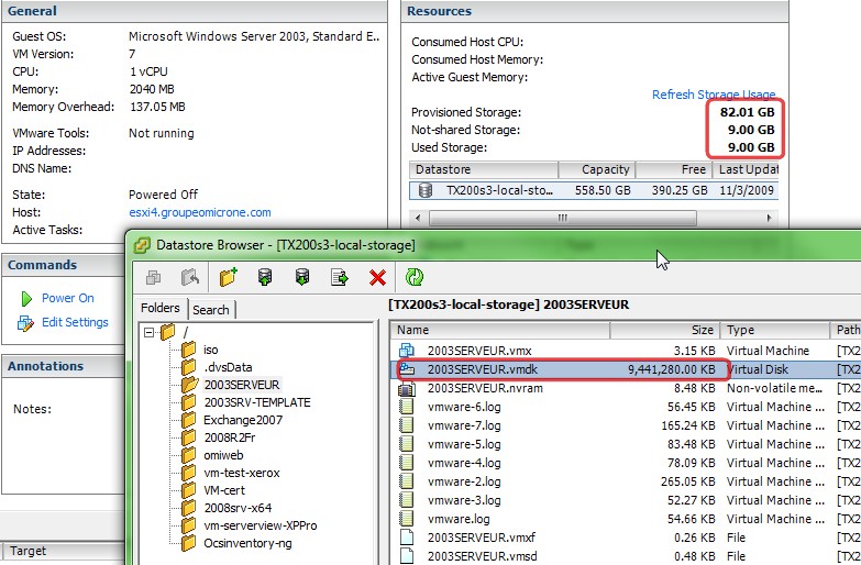 Thin provisioning how could you live without it? - ESX Virtualization