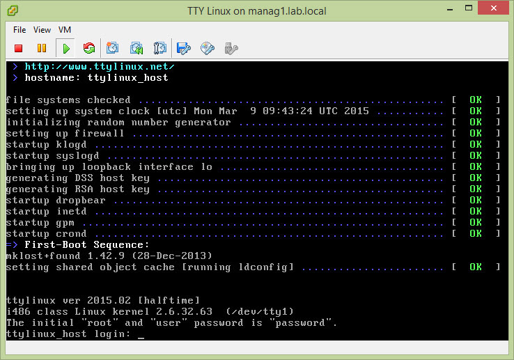 TTY Linux