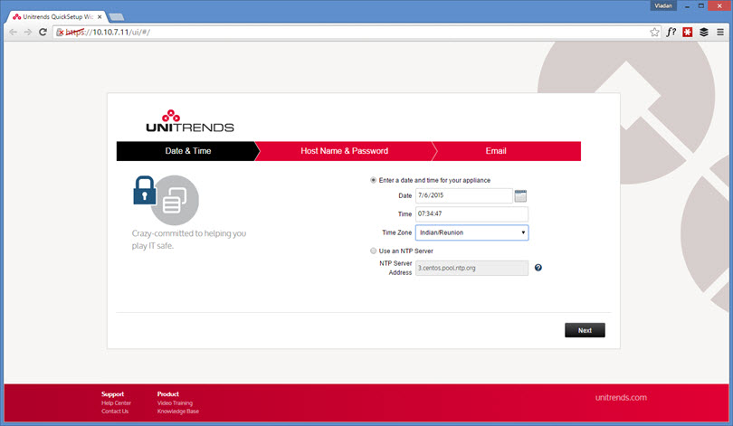 Unitrends FREE Virtual Backup