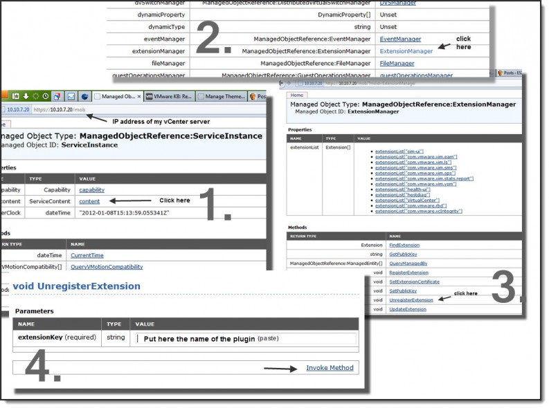 How-to unregister unwanted vCenter Plugin