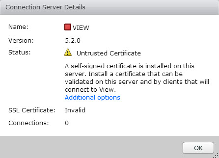 scherm halfrond hel VMware Horizon View Connection Server SSL Certificate How-to - ESX Virtualization scherm halfrond hel VMware Horizon View Connection Server SSL Certificate How-to - ESX Virtualization