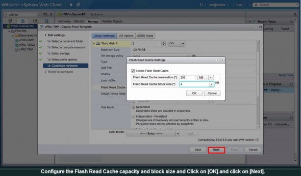 vFlash Read Cache - an interactive demo online