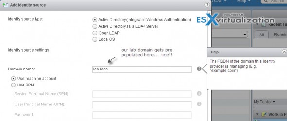 vSphere 5.5 vCenter VCSA configuring SSL and centralized management