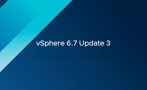 vSphere 6.7 Actualización 3