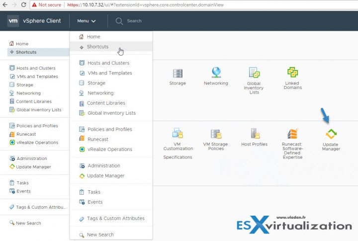 vSphere Update Manager