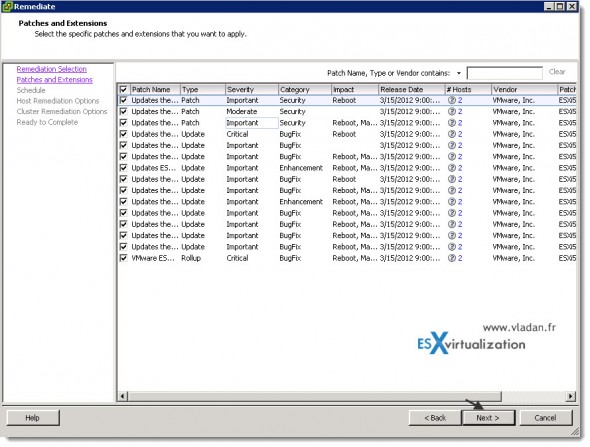 How to update vSphere 5 to vSphere 5 U1 using update manager