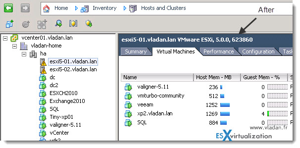 How to update vSphere 5 to vSphere 5 U1 using update manager  Read more: https://www.vladan.fr/?p=15124#ixzz1plIH9odo