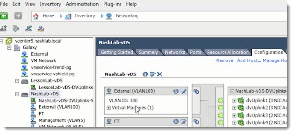 vSphere advanced networking