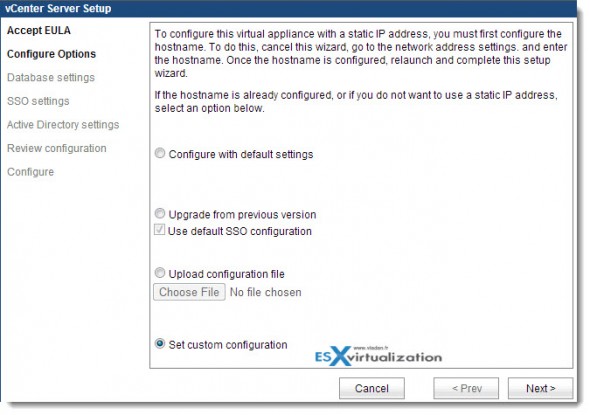 VMware How to install vCenter Server Virtual Appliance (vCSA)