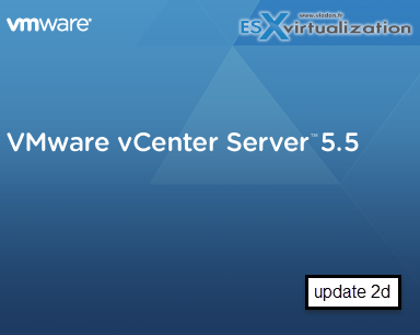 vCenter server 5.5 update 2d