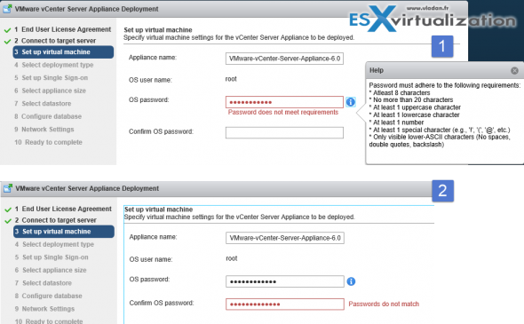 Installation vCenter 6.0 VCSA