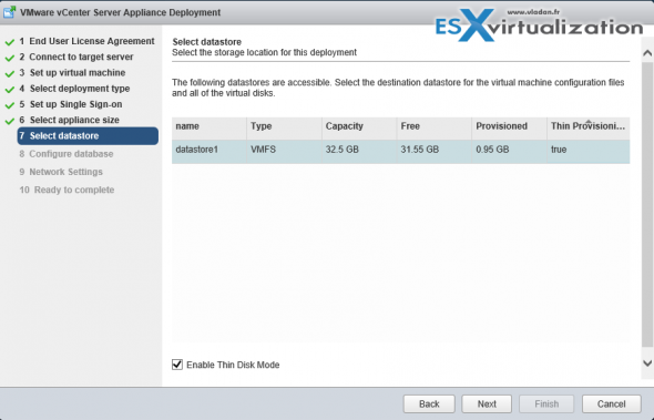 Installation vCenter 6.0 VCSA