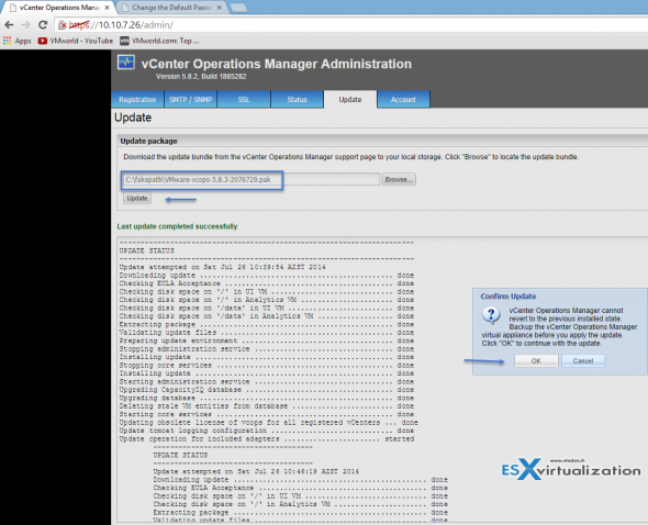 How to Upgrade vCenter Operations manager to the latest release