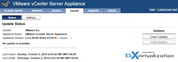 VCSA patched