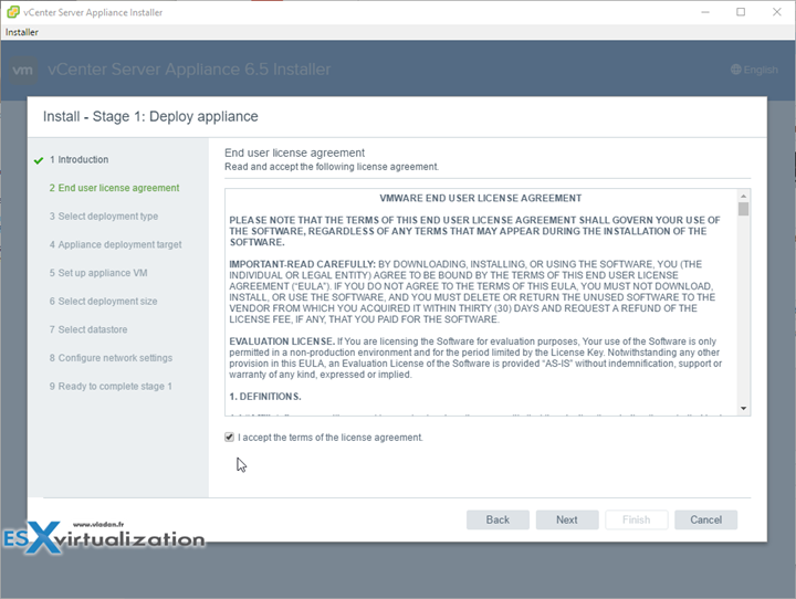 How to deploy VMware VCSA 6.5