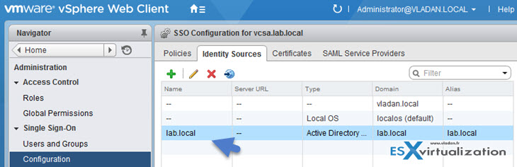 VMware VCSA - How to Join Domain