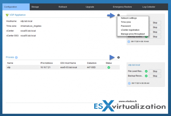 vSphere Data Protection Advanced 5.8