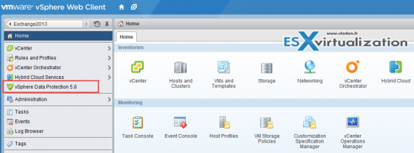 VMware VDP Integration