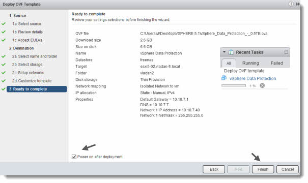 vSphere Data Protecetion - backup for VMware vSphere