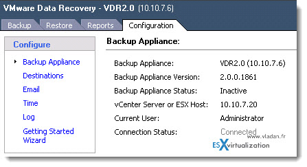 VMware Data Recover Troubleshooting