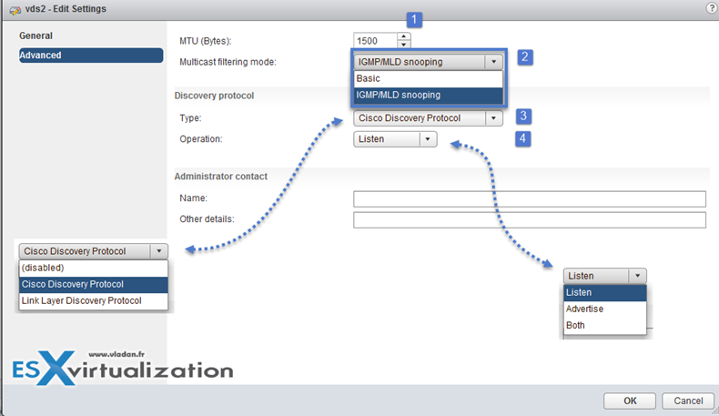 VCP6.5-DCV Edit General Settings of VDS