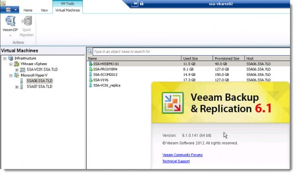 Veeam 6.1 Light Version