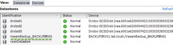 Use Veeam vPower NFS to share sme ISOs for your VMware Infrastructure