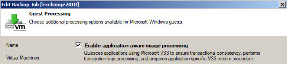 VMware VDP cannot quiesce 2008 R2 Guest OS