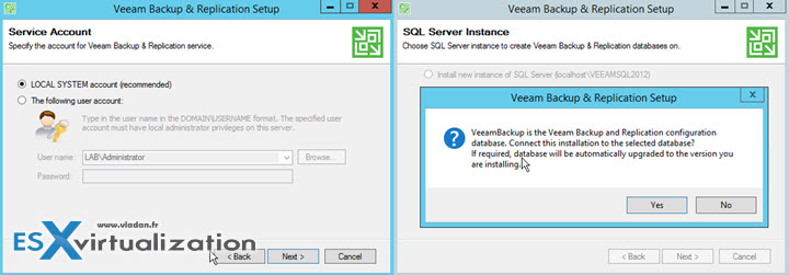But in this case you don't have to re-enter the license as we did that already previously. This is only necessary if you don't instaling the Veeam Enterprise Manager but only the standalone Veeam Backup and Replication Server.
