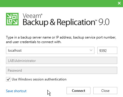 Veeam Backup 9 Upgrade steps