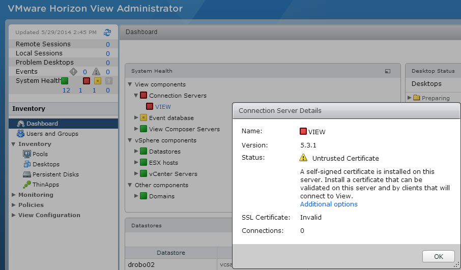 vmware horizon view 5.3.1