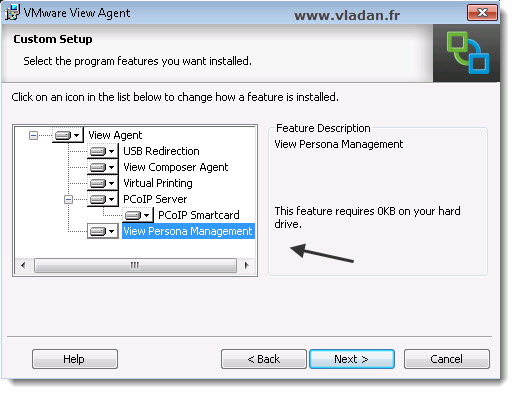 VMware View - Installation of View Agent in the Master VM