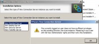 VMware View - AD LDS component