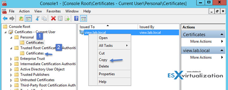 Horizon View connection server