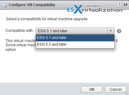 Upgrade Virtual Machine Hardware