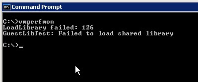 vmPerfmon-error