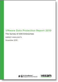VMware Data Protection Report