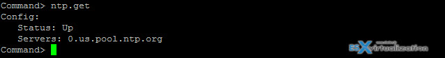 VMware VCSA - configure NTP