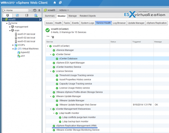 vSphere Replication with single vCenter Server