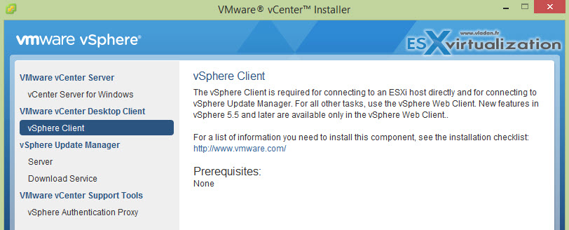 vCenter Server 6 Windows Installation